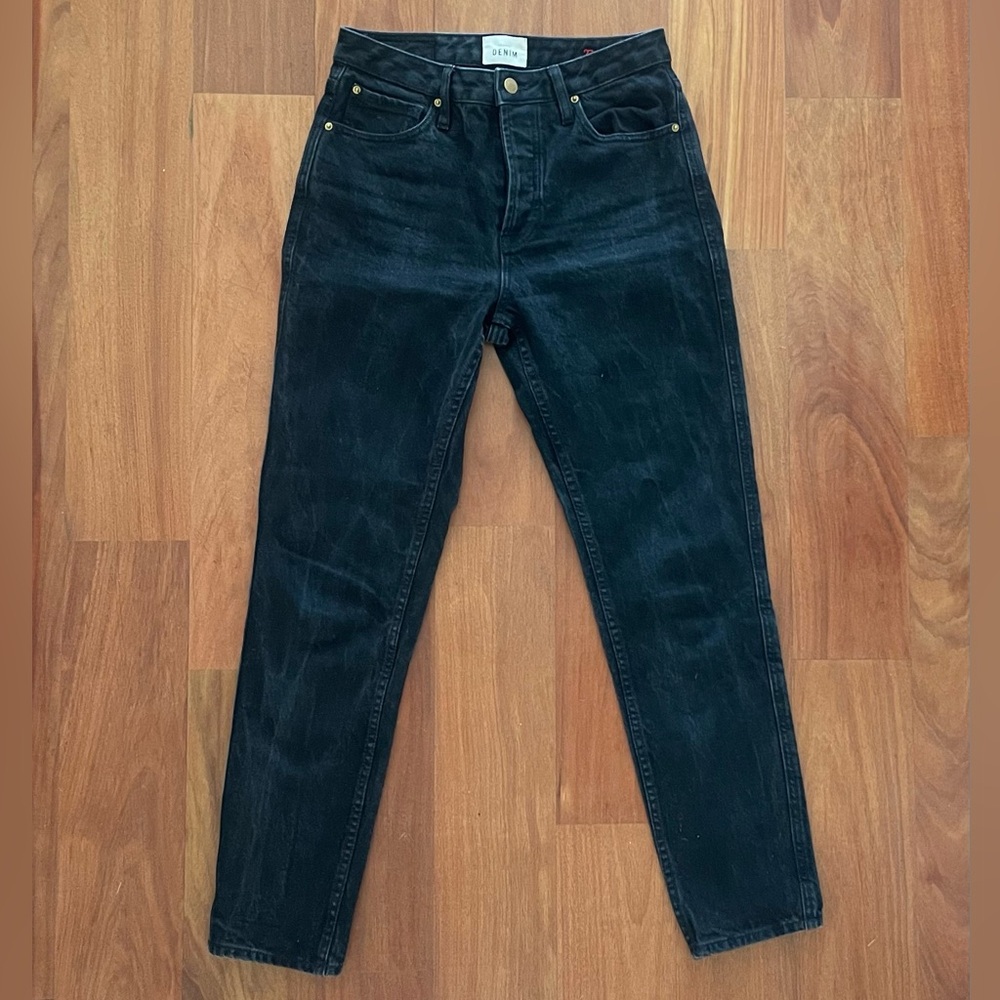 Sezane Brut Sexy Black Jeans, Size 27